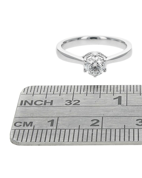 0.50ct Round Brilliant Diamond Engagement Ring